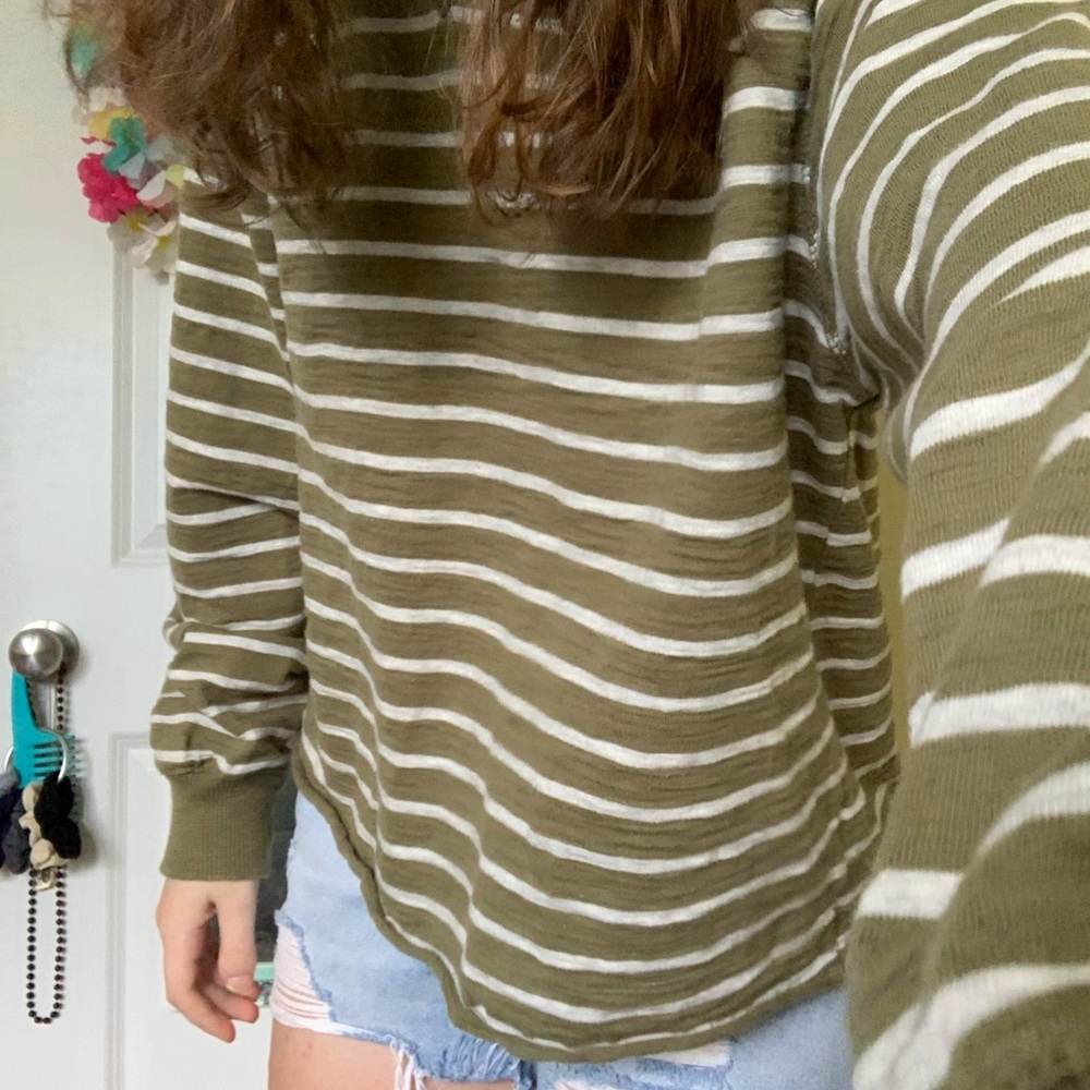 Striped long sleeve